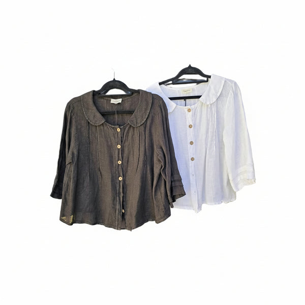 Frederick Italien linen Button Up Jacket