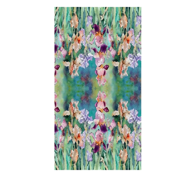 Kaftan floral silk