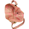 Powder Luxe Velvet Quilted Tote Bags - Cream Posy