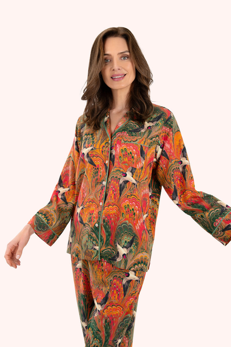 Supersoft marbled Swallow  Pyjamas