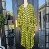 Long Slit Olive Kimono