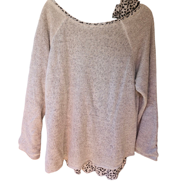 Roam Mohair jumper with scarf