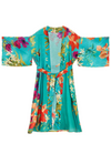 Hummingbird at Dusk Kimono Gown
