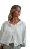 Chloe jacket Mesh Linen