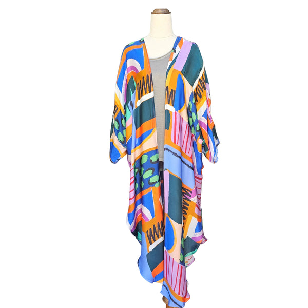 Long slit Kimono