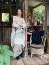 Secret Garden linen gauze dress