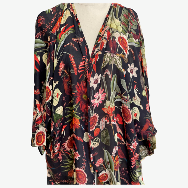Australian Botanical Modal Kimono